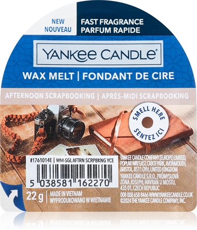 Yankee Candle Afternoon Scrapbooking sulatusvaha
