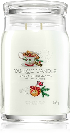 Yankee Candle London Christmas Tea candela profumata