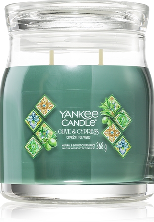 Yankee Candle Olive & Cypress ароматна свещ