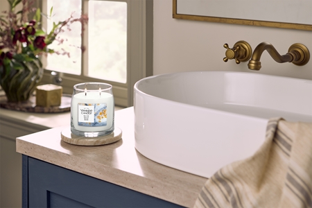 Yankee Candle Silver Birch bougie parfumée