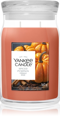 Yankee Candle Spiced Pumpkin bougie parfumée