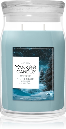 Yankee Candle Winter Night Stars aromatizēta svece