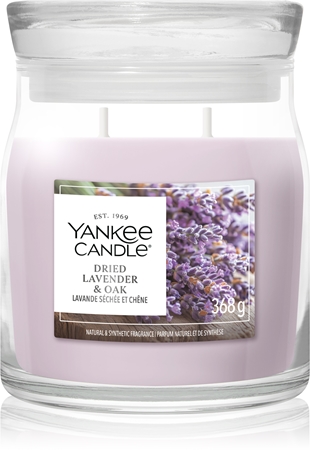 Yankee Candle Dried Lavender & Oak bougie parfumée