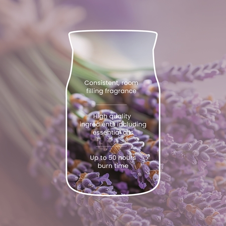 Yankee Candle Dried Lavender & Oak bougie parfumée