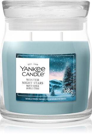 Yankee Candle Winter Night Stars aromatizēta svece