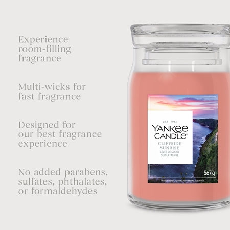 Yankee Candle Cliffside Sunrise bougie parfumée