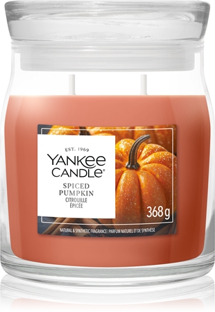 Yankee Candle Spiced Pumpkin bougie parfumée