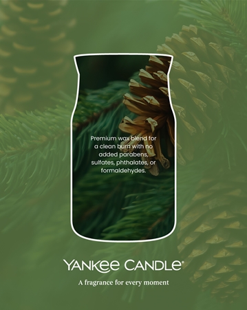 Yankee Candle Balsam & Cedar Fireside sampler świeca