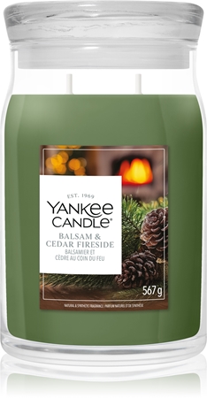 Yankee Candle Balsam & Cedar Fireside mirisna svijeća