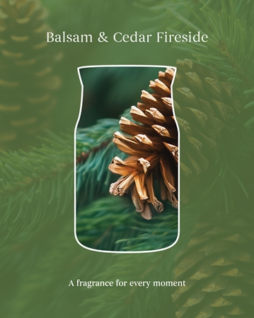 Yankee Candle Balsam & Cedar Fireside mirisna svijeća