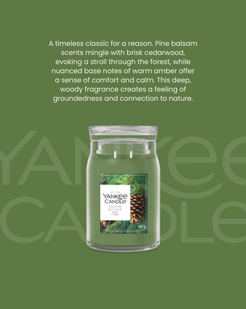 Yankee Candle Balsam & Cedar Fireside Duftkerze