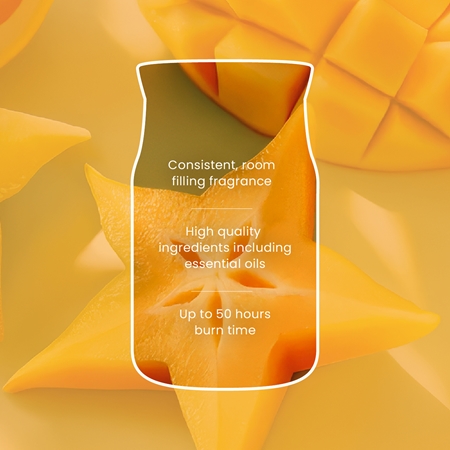 Yankee Candle Starfruit & Sunshine αρωματικό κερί