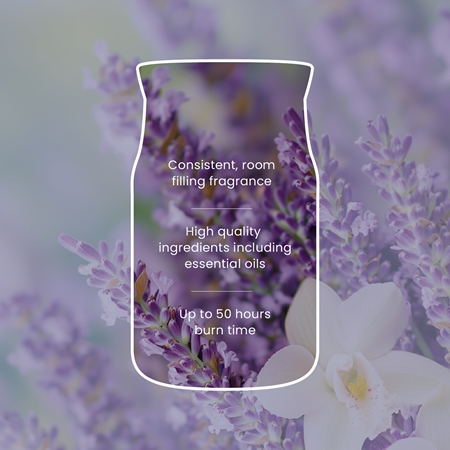 Yankee Candle Lavender Vanilla bougie parfumée
