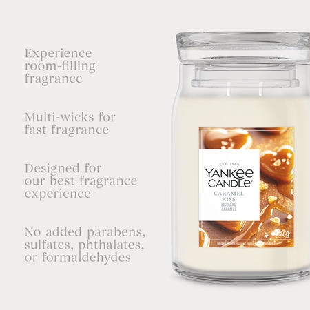 Yankee Candle Caramel Kiss scented candle