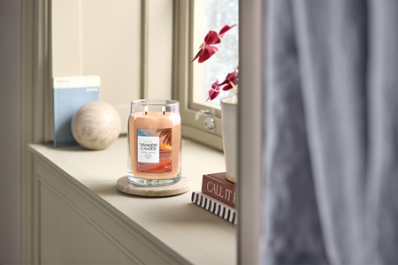 Yankee Candle Pink Sands Glow bougie parfumée