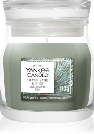 Yankee Candle Silver Sage & Pine kvapioji žvakė Signature