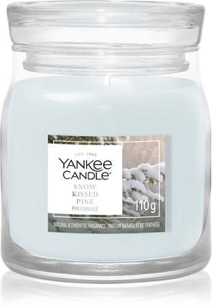 Yankee Candle Snow Kissed Pine Duftkerze Signature