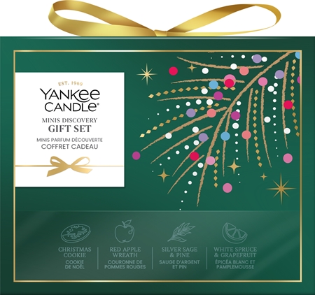 Yankee Candle Christmas Collection 2026 Minis Discovery Weihnachtsgeschenk-Set