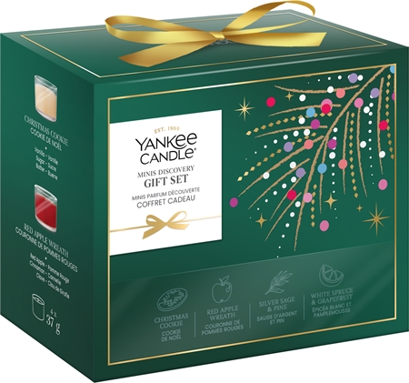 Yankee Candle Christmas Collection 2026 Minis Discovery Weihnachtsgeschenk-Set