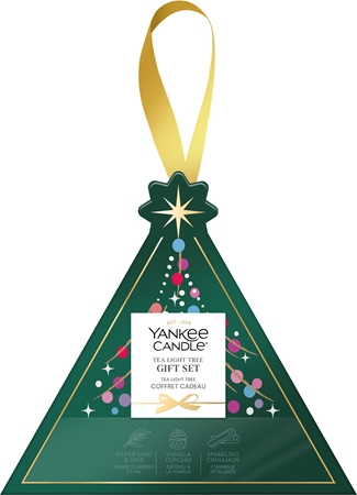 Yankee Candle Christmas Collection 2026 Tea Light Tree Weihnachtsgeschenk-Set