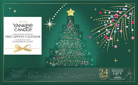Yankee Candle Christmas Collection 2026 Collector's Edition Tree Advent Calendar Adventskalender Sammeledition