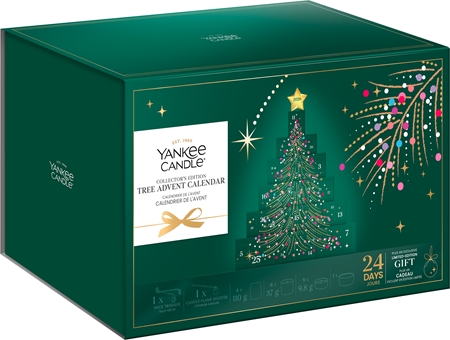 Yankee Candle Christmas Collection 2026 Collector's Edition Tree Advent Calendar Χριστουγεννιάτικο ημερολόγιο συλλεκτική έκδοση