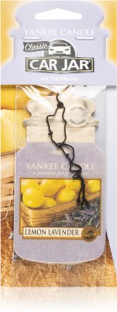 Yankee Candle Lemon Lavender Duft-Etikett