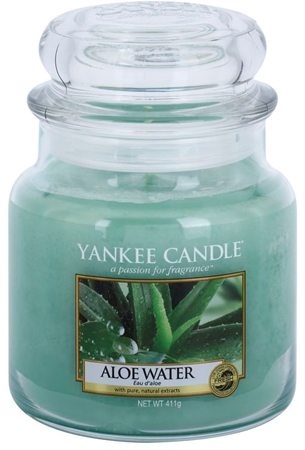 Yankee Candle Aloe Water vonná svíčka Classic střední 411 g