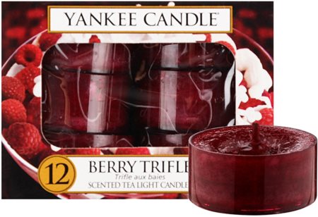 Yankee Candle Berry Trifle świeczka typu tealight 12 x 9,8 g