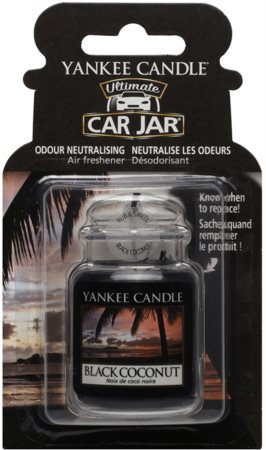 Yankee Candle Black Coconut vůně do auta závěsná