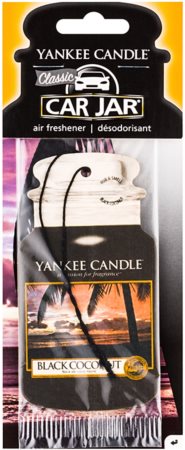 Yankee Candle Black Coconut ripustettava autonraikastin