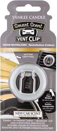 Yankee Candle New Car Scent miris za auto clip