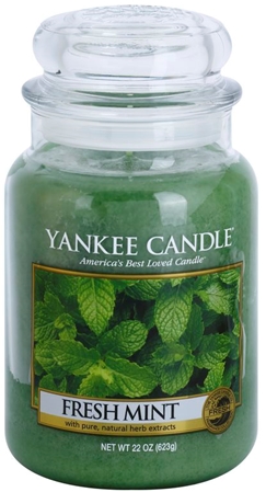 Yankee Candle Fresh Mint Scented Candle 623 g Classic Large