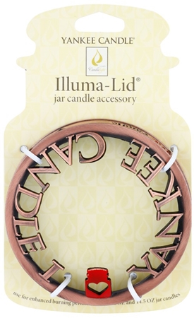 Yankee Candle I Love anello decorativo per candela profumata Classic grande e medio (Bronze)