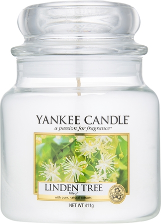 Yankee Candle Linden Tree scented candle Classic Medium