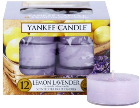 Yankee Candle Lemon Lavender čajová sviečka