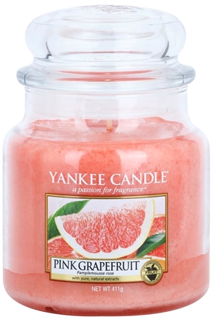 Yankee Candle Pink Grapefruit vela perfumado 411 g Classic médio