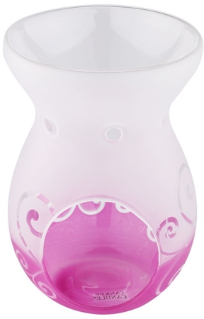 Yankee Candle Purple Scroll Glazen geurlamp