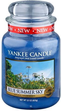 Yankee Candle Blue Summer Sky vonná svíčka 623 g Classic velká