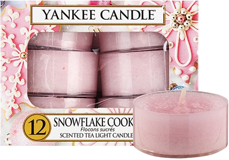 Yankee Candle Snowflake Cookie čajová svíčka