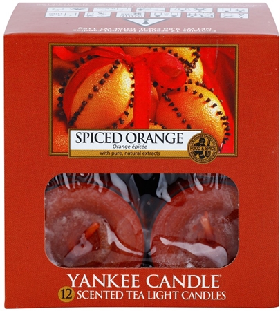 Yankee Candle Spiced Orange čajová svíčka