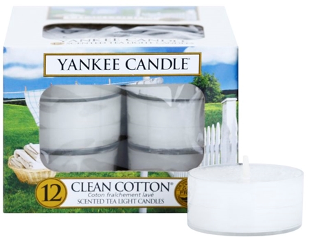Yankee Candle Clean Cotton čajna svijeća