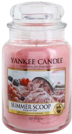 Yankee Candle Summer Scoop bougie parfumée Classic grande
