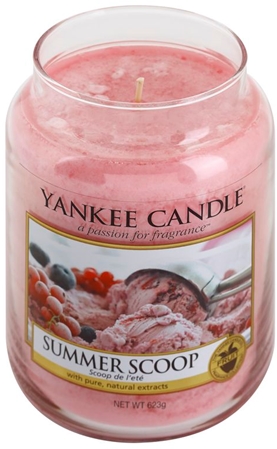 Yankee Candle Summer Scoop bougie parfumée Classic grande