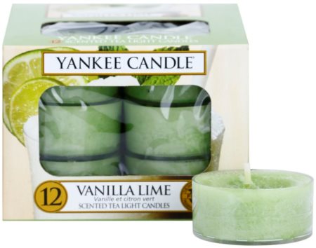 Yankee Candle Vanilla Lime čajna svijeća