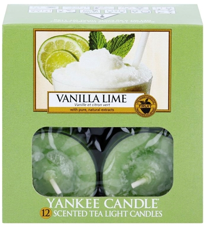 Yankee Candle Vanilla Lime tealight candle