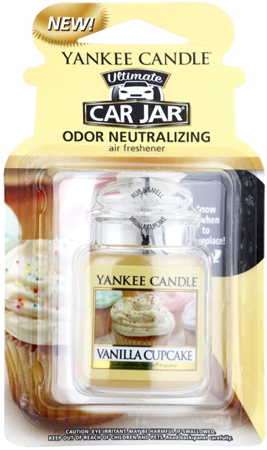 Yankee Candle Vanilla Cupcake dišava za avto za obešanje