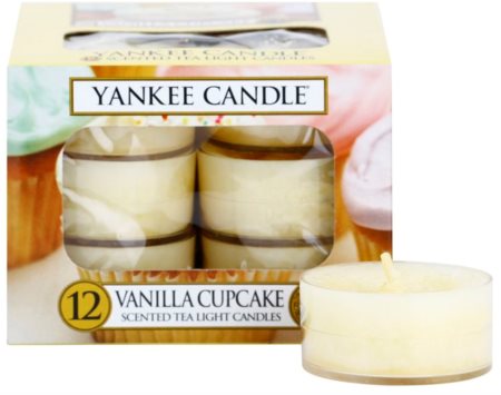 Yankee Candle Vanilla Cupcake Tealight Candle 12 x 9,8 g