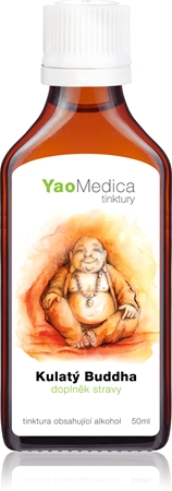 YaoMedica Kulatý Buddha bylinná tinktura pro kontrolu hmotnosti