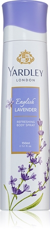 Yardley English Lavender deodorant spray with fragrance